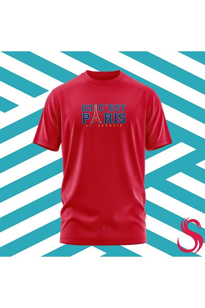 Scudetto T-Shirt Ici Cest Paris Unisex Tee