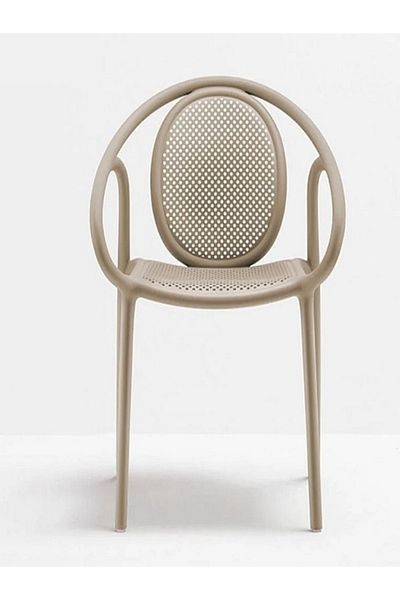 rexa Pedrali Remind 3735 Outdoor Armchair – Sand SA100E Finish