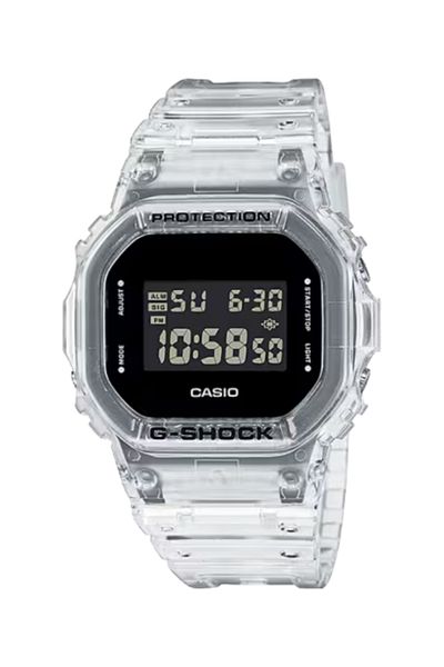 G-SHOCK Men's Digital Grey Dial Watch - DW-5600SKE-7DR