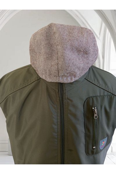 HeviStor Hat Linen Summer Men's Hat with Elasticated Back Fits All Sizes