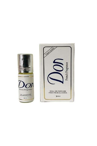 Don French Fragrance Roll On Perfume Free From Alcohol - 2.5 ml