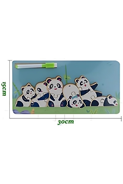 rexa لغز الحيوانات مع السبورة والقلم