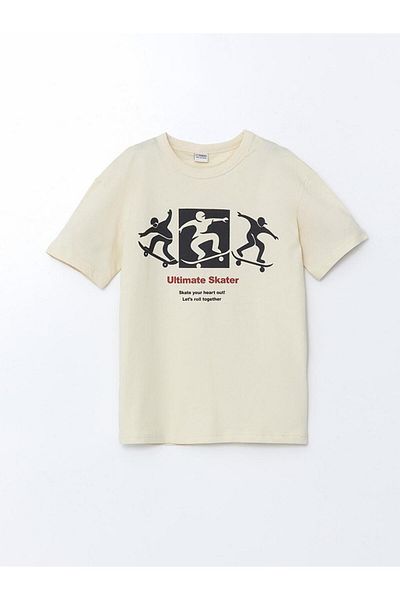 LC Waikiki Crew Neck Boys T-Shirt and Shorts (S5)