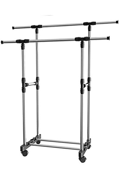 Generic Cloth Drying Rack Clothes Heavy Duty Stand Adjustable Garment for Indoor Outdoor Laundry Hange