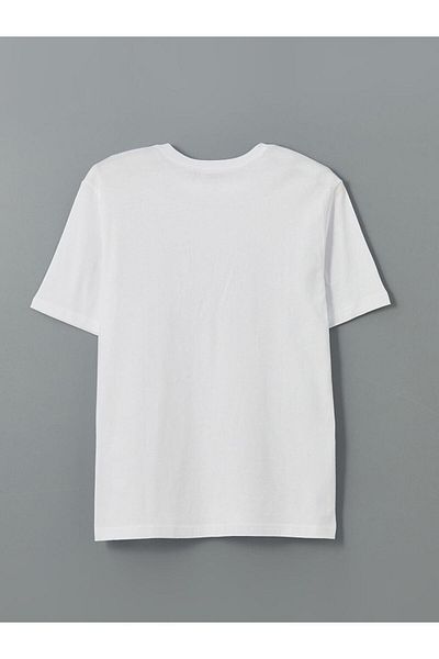 LC Waikiki Crew Neck Printed Girl's T-Shirt (S5)
