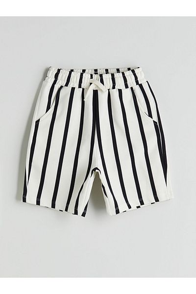 LC Waikiki Standard Pattern 100% Cotton Baby Boy Shorts