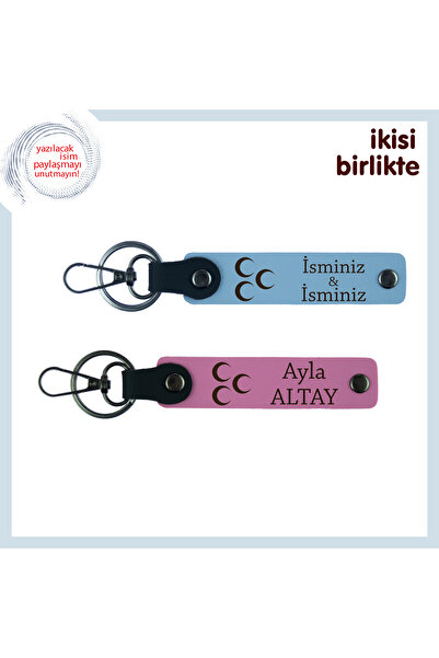 Asortishey Team, Sky Blue-Pink, a Loving Gift for Your Loved Ones – Set of 2 ...
