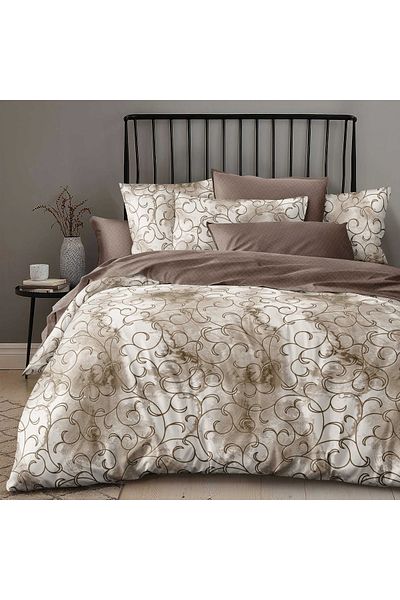 NufJoy Economy double bed linen, 4 pieces, bed sheet 230x250 cm