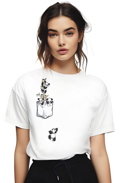 PARUNIV Tricou dama, Jucausii Ursuleti Panda