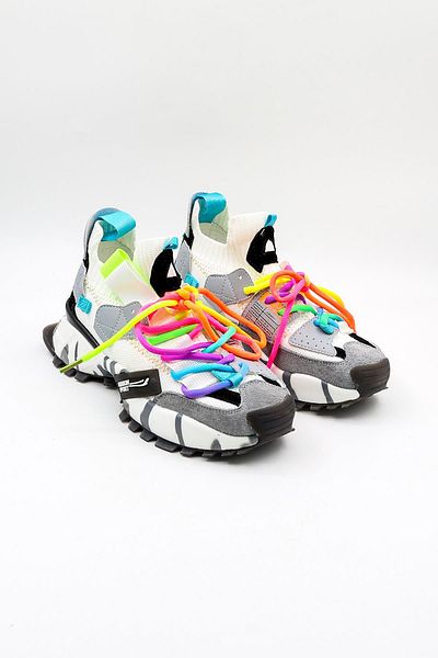 Guja Imported Lace-Up Sneakers Unisex Sports Shoes Gj303 White