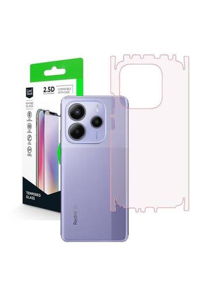 Ecr Mobile Redmi Note 14 ile Uyumlu MAT TPU Arka Kaplama 360