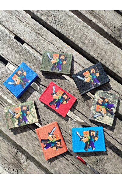 JANJAN Sports Wallet, Unisex Wallet with Velcro, Zipper, Keychain, Coin Compartment, Fabric Wallet