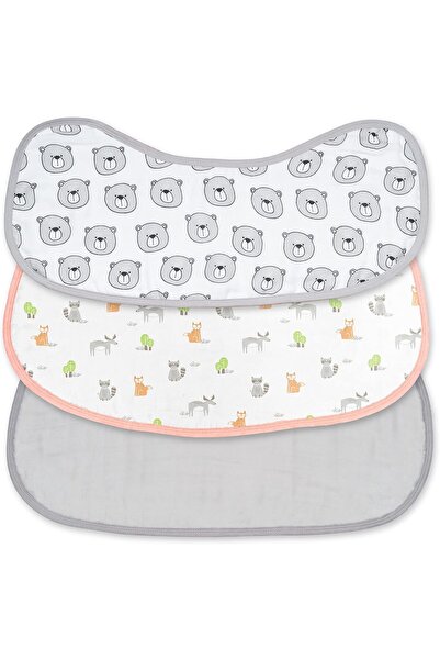 Moon قماش بيربي عضوي. خالٍ من BPA. قابل للغسل. مادة فائقة النعومة. عبوة من 3 ...