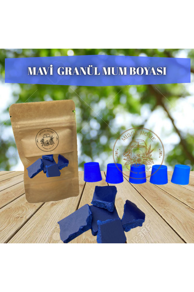 Misse 10'lu Granül Mum Boyası Seti 10 Gr Kırmızı,Yeşil,Sarı,Mavi,Mor,Pembe,Turuncu,Kahve,Siyah,K.Yeşil