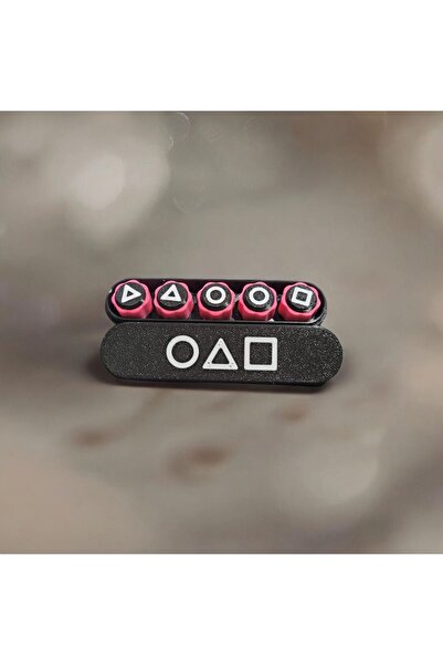 Ceresshop Squi̇d Game Gongi̇ 5 Stone Game Colorful 10 cm Flat Box