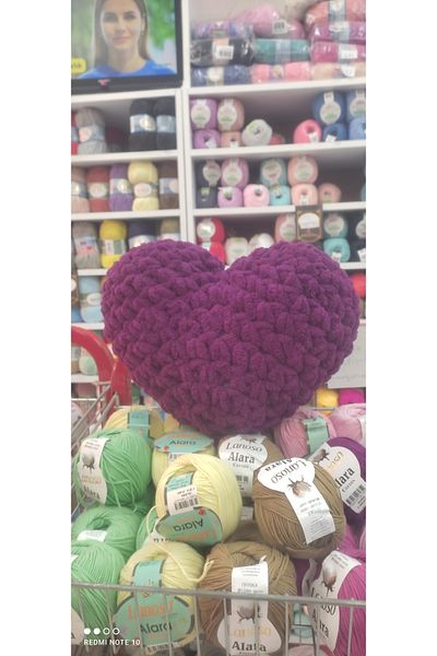 Kevser nur tuhafiye Purple Heart Pillow
