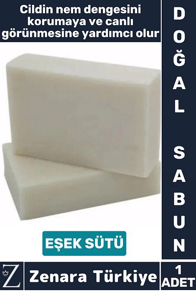 Zenara Herbal Organic 100% Natural Hair Face Body Hand Use Skin Beautifying Miraculous Soap Donkey Milk