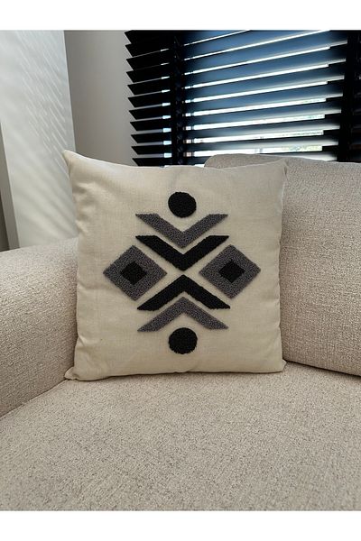 NURHAN HOME COLLECTION Κεντημένο κάλυμμα μαξιλαριού ριχτάρι 1 τεμαχίου