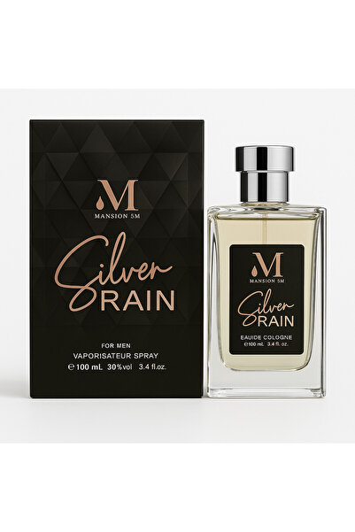 mansion MANSİON 3M SİLVER RAIN ERKEK PARÜM 100 ML