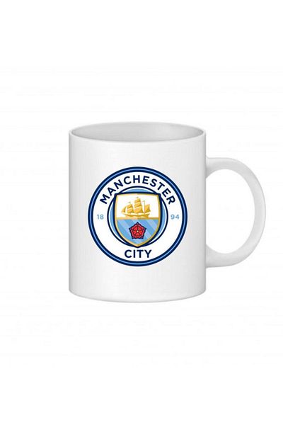 Generic Manchester City FC logo coffee and tea cup