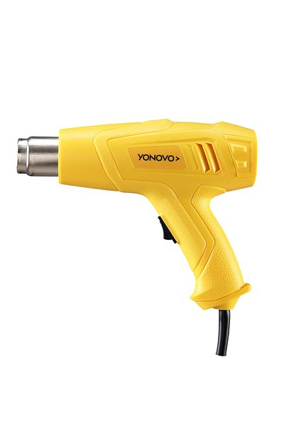 Lawazim Yonovo 1600W Heat Tool - Dual Temperature, Paint Stripping, Varnish Removal, with 4 Nozzles