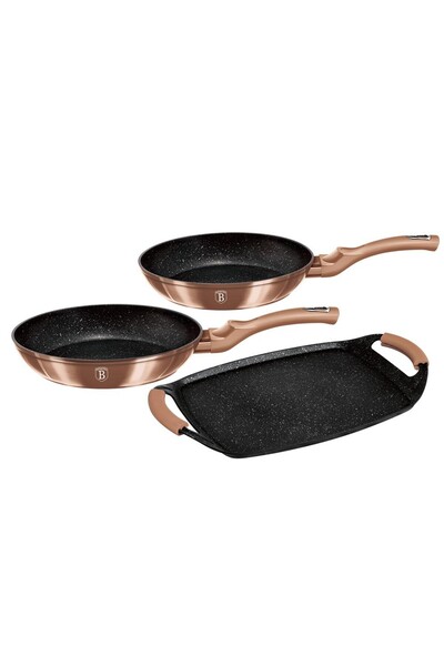 Berlinger Haus Set placa grill si 2 tigai marmorate Berlinger Haus, BH/1669