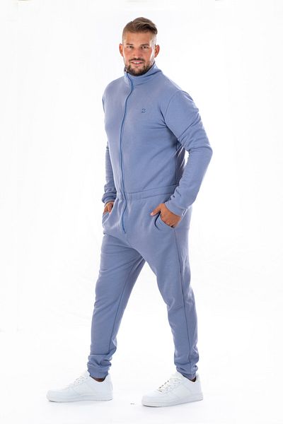 dendy Men's long tracksuit overall Sky blue 260/XXL