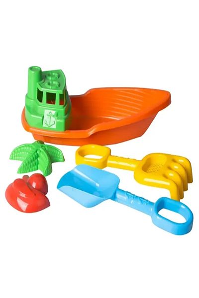 a v d a Boat Ship Rowing Rake 2 Pieces Sand Mold Beach Garden Marine Set
