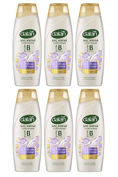 Dalan Conditioner Easy Comb and Shape 450 ml X 6 Pieces