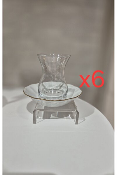 Porland Gold Gilding Tea Set 12 Pieces for 6 People