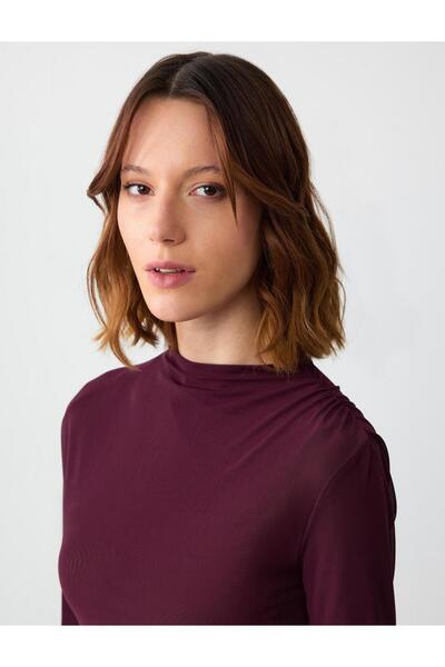 Jimmy Key Slim Fit Sumac Blouse