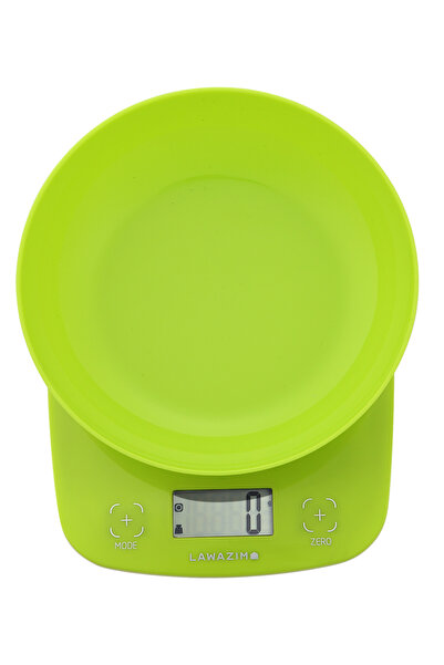 Lawazim Digital Kitchen Scale with Bowl - 5kg Capacity 0.1g Accuracy, Multi-Mode LCD Display