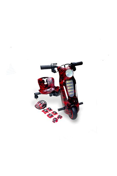 rexa 3-wheeled electric drifting scooter designed for kids