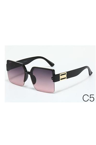 Escales Women's Uv 400 Protected Rimless Sunglasses A-036