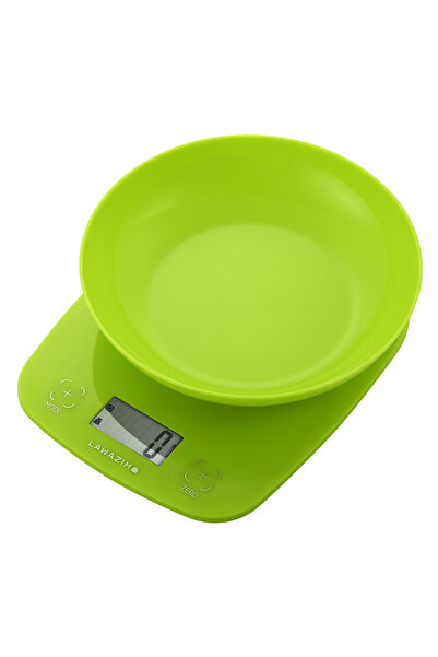 Lawazim Digital Kitchen Scale with Bowl - 5kg Capacity 0.1g Accuracy, Multi-Mode LCD Display