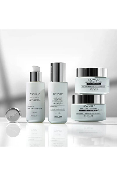 Oriflame Novage+ Multi-Active Anti-Ageing Rich Day Cream Oriflame, combats signs of skin aging