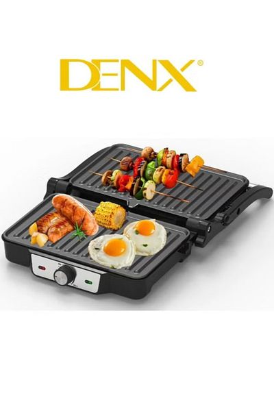 Denx 1600W Electric Grill with Non-Stick Teflon Surface DX2094