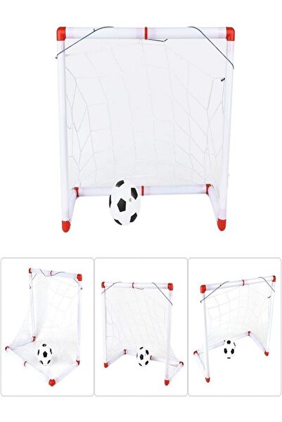 rexa مجموعة باب شبكة كرة القدم، مجموعة شبكة مرمى كرة القدم القابلة للطي مع كرة القدم للأطفال