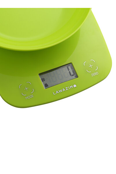 Lawazim Digital Kitchen Scale with Bowl - 5kg Capacity 0.1g Accuracy, Multi-Mode LCD Display