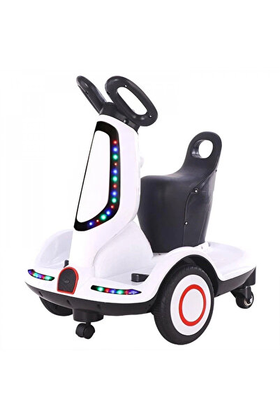 Fitness World سكوتر كهربائي رباعي العجلات للأطفال مع أضواء وموسيقى، محرك قوي ...