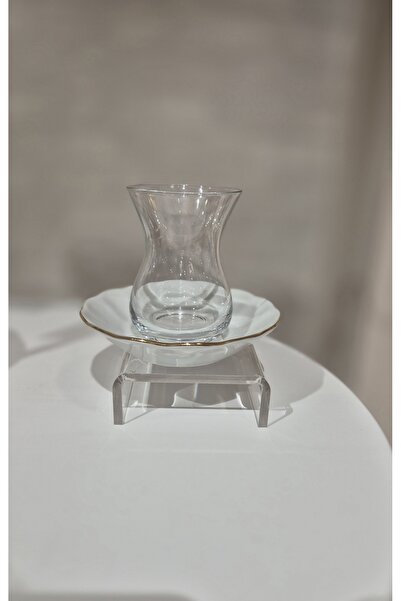 Porland Gold Gilding Tea Set 12 Pieces for 6 People