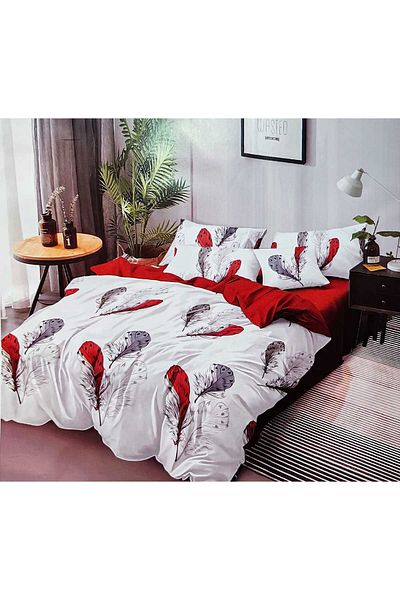 Pucioasa Double bed linen, Finet, Pucioasa, 6 pieces, Sheet 230x250 cm