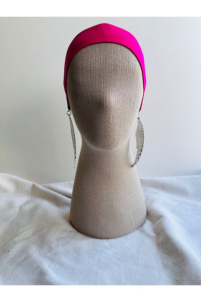 Bukiro Neon Hair band Σετ κεφαλόδεσμο Neon πορτοκαλί, κίτρινο, ροζ Σετ μπαντάνα 3 τεμαχίων