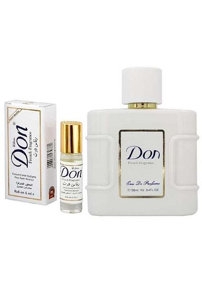 Reeves Don Perfume Set Eau de Parfum 100ml + Alcohol-Free Roll-On 6ml