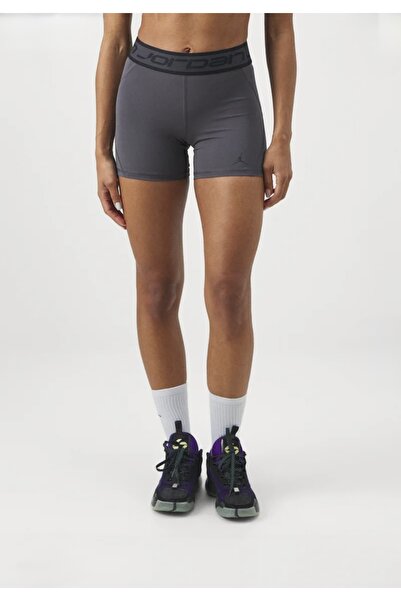 Nike Jordan Sport Legging Short Gri Kadın Şort