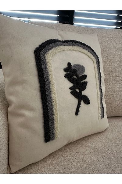 NURHAN HOME COLLECTION Κεντημένο κάλυμμα μαξιλαριού ριχτάρι 1 τεμαχίου