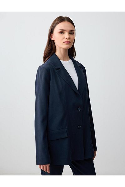 Jimmy Key Long Sleeve Straight Cut Woven Jacket