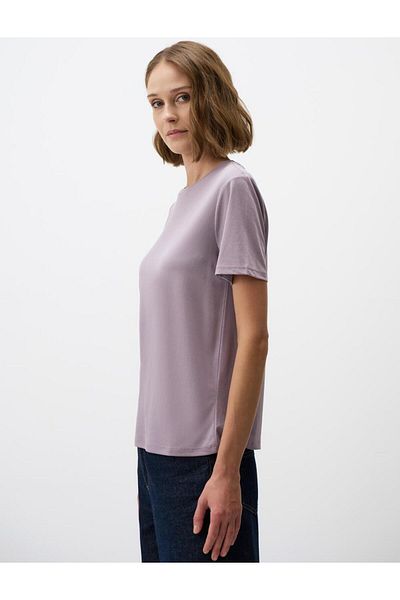 Jimmy Key Crew Neck Short Sleeve Basic T-Shirt