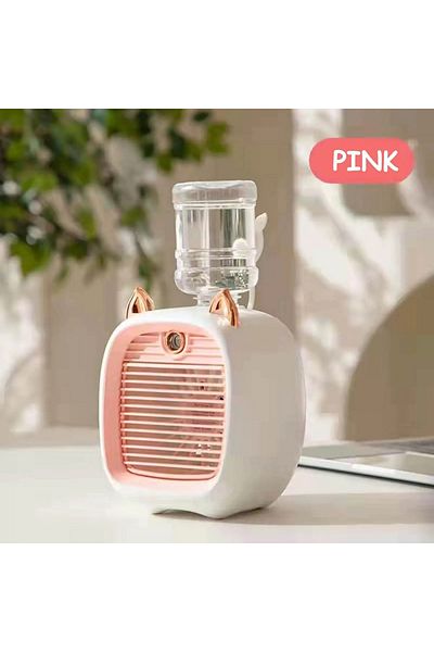 Primo Plus Portable Air Conditioner Fan Mini Evaporative Air Cooler Rechargeable 3 Speeds Personal fan