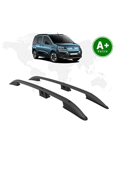 FA OTOMOTİV Fiat Doblo Tavan Çıtası Kısa Şasi 2024 Model ve Sonrası Siyah